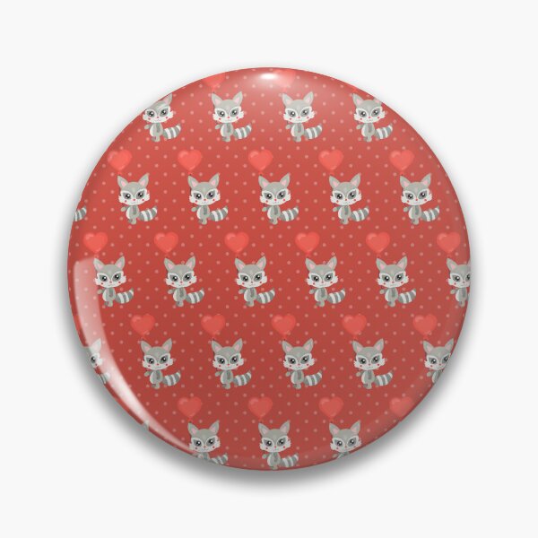 Item preview, Cute Raccoon Valentine Heart Pattern Phone Case designed and sold by FestivityFinds.
