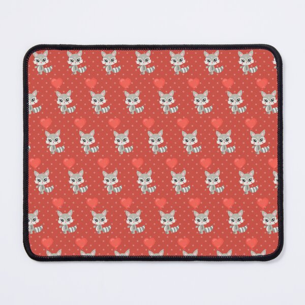 Item preview, Cute Raccoon Valentine Heart Pattern Phone Case designed and sold by FestivityFinds.