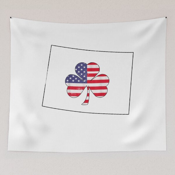 Item preview, colorado Irish American Shamrock designed and sold by LiviuGligoros.