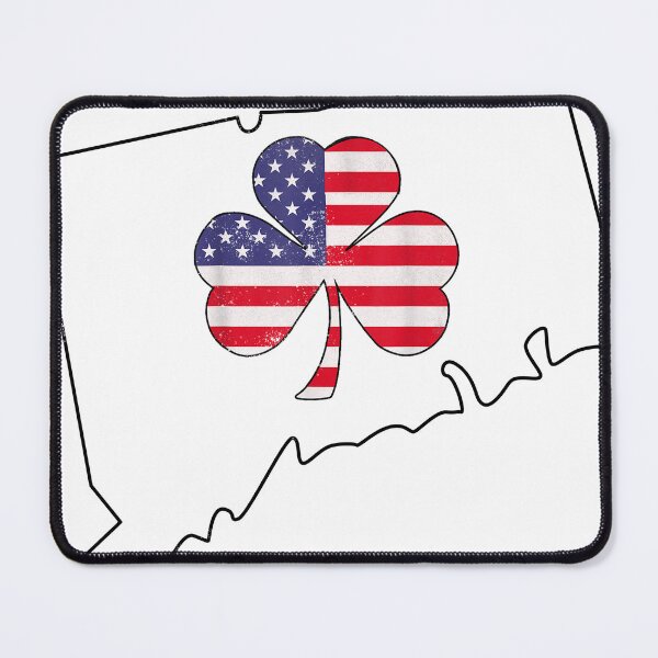 Item preview, connecticut Irish American Shamrock designed and sold by LiviuGligoros.