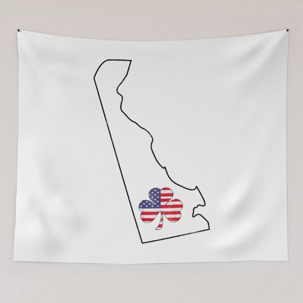 Item preview, delaware Irish American Shamrock designed and sold by LiviuGligoros.