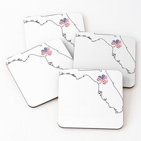 Item preview, florida Irish American Shamrock designed and sold by LiviuGligoros.