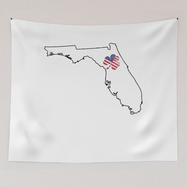 Item preview, florida Irish American Shamrock designed and sold by LiviuGligoros.