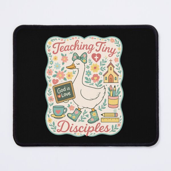 Item preview, Christian Teacher Teaching Tiny Disciples Faith Bible Verse Goose designed and sold by jakaun.