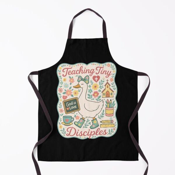 Item preview, Christian Teacher Teaching Tiny Disciples Faith Bible Verse Goose designed and sold by jakaun.