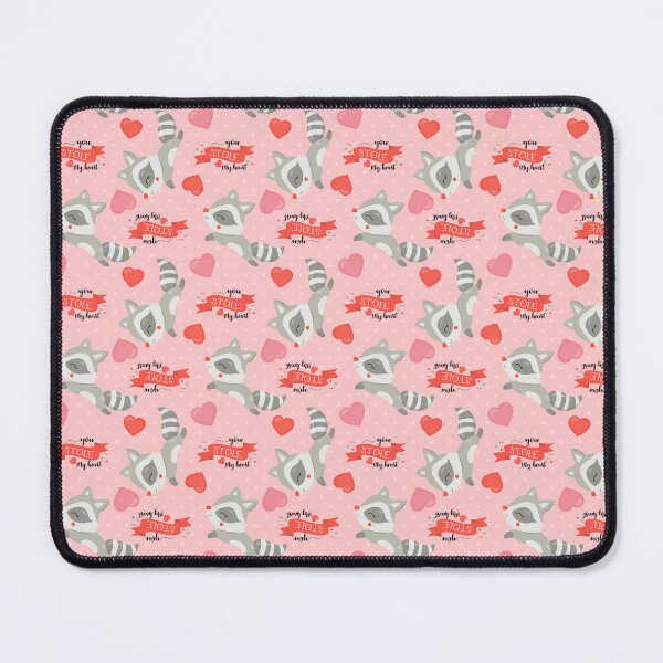 Item preview, Cute Raccoon Valentine Pattern Phone Case – You Stole My Heart designed and sold by FestivityFinds.