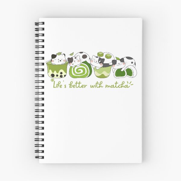 Item preview, Life's Better With Matcha Kawaii Meowcha designed and sold by thebest-2studio.
