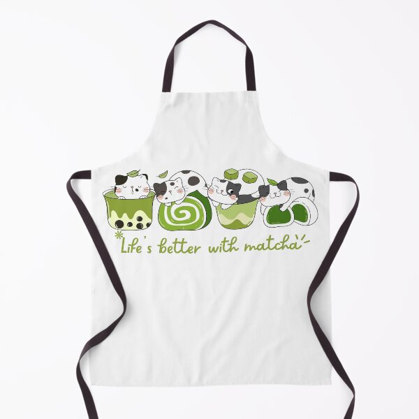 Item preview, Life's Better With Matcha Kawaii Meowcha designed and sold by thebest-2studio.