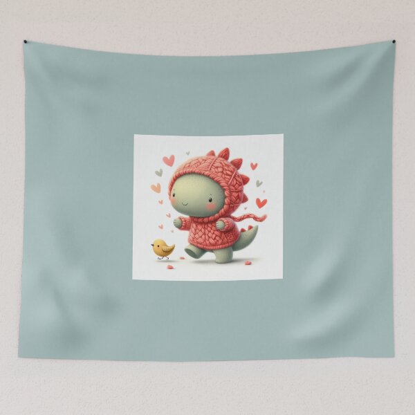 Item preview, Playful Dinosaur designed and sold by Beyondnote-Art.