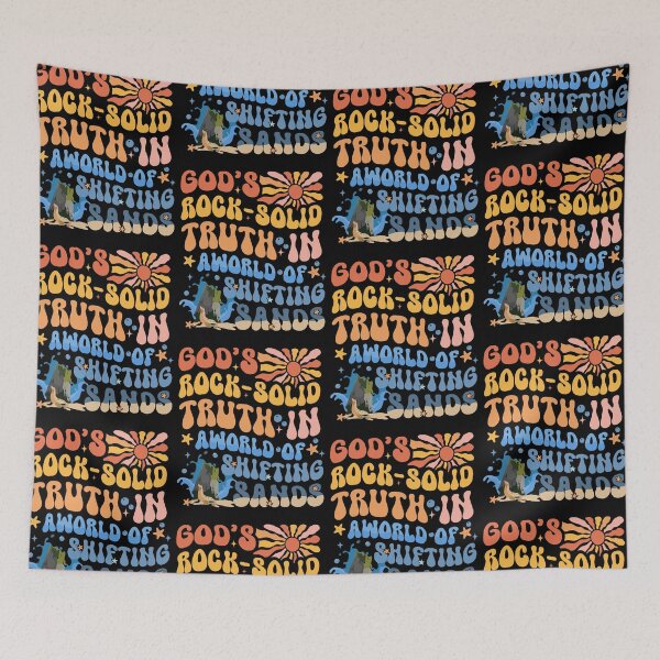 Item preview, God's Rock Solid Truth In A World Of Shifting Sands VBS designed and sold by jakaun.