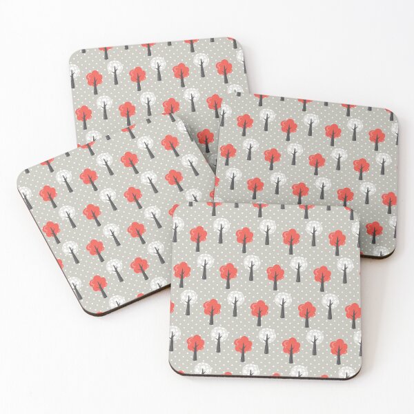 Item preview, Minimalist Scandinavian Tree Pattern Mouse Pad designed and sold by FestivityFinds.