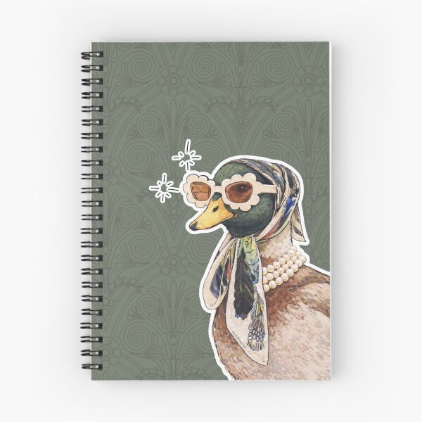 Item preview, Stylish Retro Duck designed and sold by nandemo-ya.