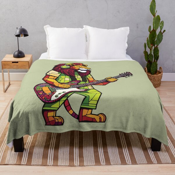 Item preview, Guitarist Lion Mosaic designed and sold by designmari.