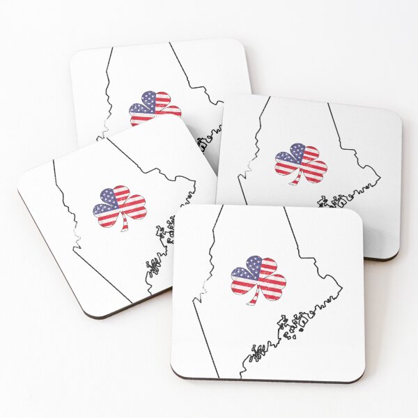 Item preview, maine Irish American Shamrock designed and sold by LiviuGligoros.