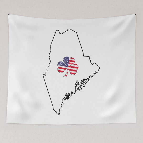 Item preview, maine Irish American Shamrock designed and sold by LiviuGligoros.