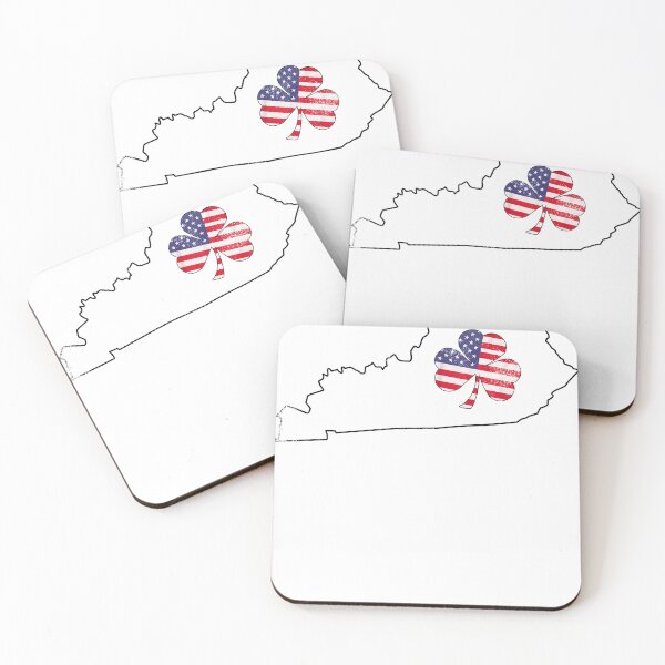 Item preview, kentucky Irish American Shamrock designed and sold by LiviuGligoros.