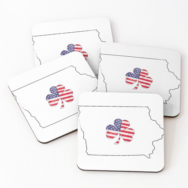 Item preview, iowa Irish American Shamrock designed and sold by LiviuGligoros.