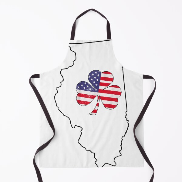 Item preview, illinois Irish American Shamrock designed and sold by LiviuGligoros.
