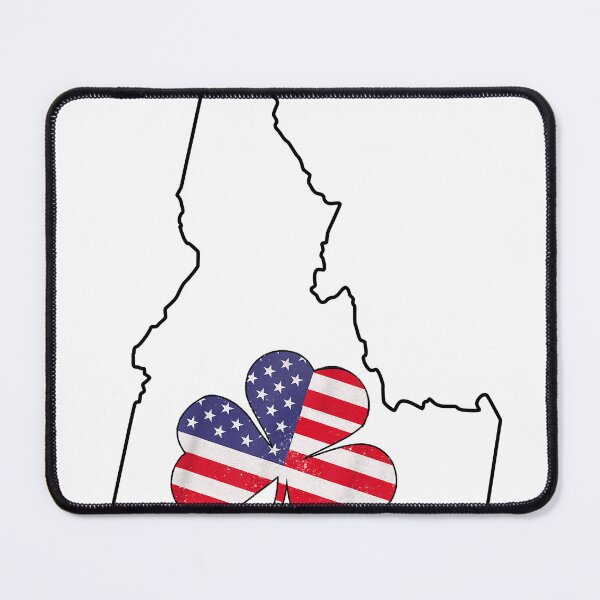 Item preview, Idaho Irish American Shamrock designed and sold by LiviuGligoros.