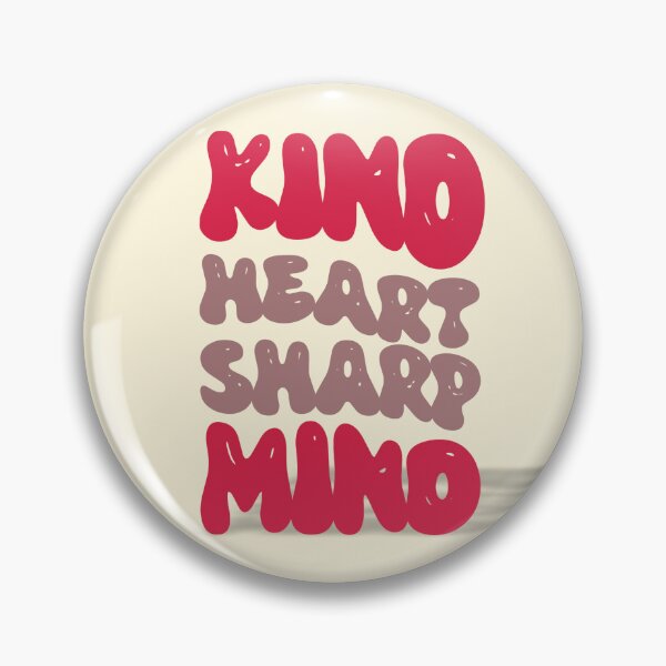 Item preview, Kind Heart Sharp Mind – Bold Bubble Typography with Strength & Compassion designed and sold by ArtGMerch.