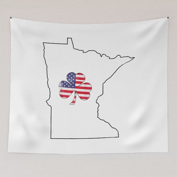 Item preview, minnesota Irish American Shamrock designed and sold by LiviuGligoros.