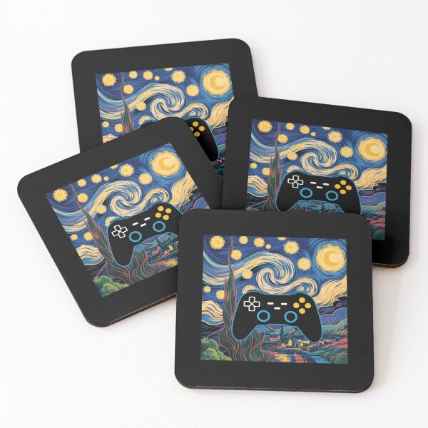 Item preview, Starry Night Gamer Controller Gaming designed and sold by LittleBO5.