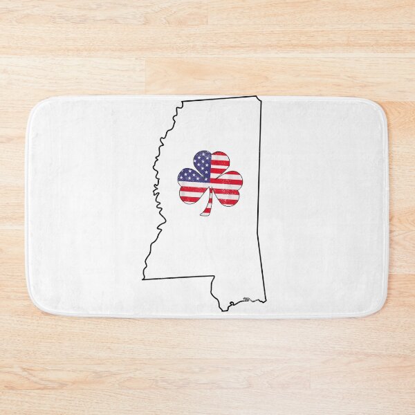 Item preview, Mississippi Irish American Shamrock designed and sold by LiviuGligoros.