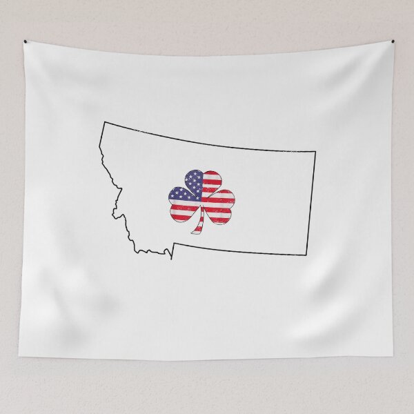 Item preview, Montana Irish American Shamrock designed and sold by LiviuGligoros.