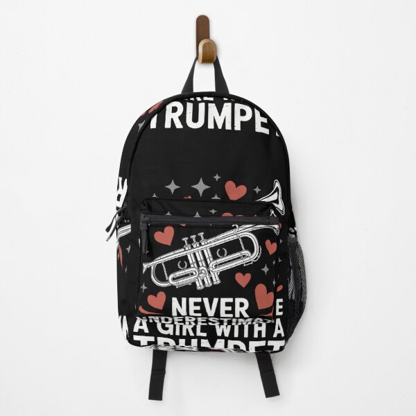 Item preview, Never Underestimate A Girl With A Trumpet Trumpeter Music designed and sold by gourpmerzihd.
