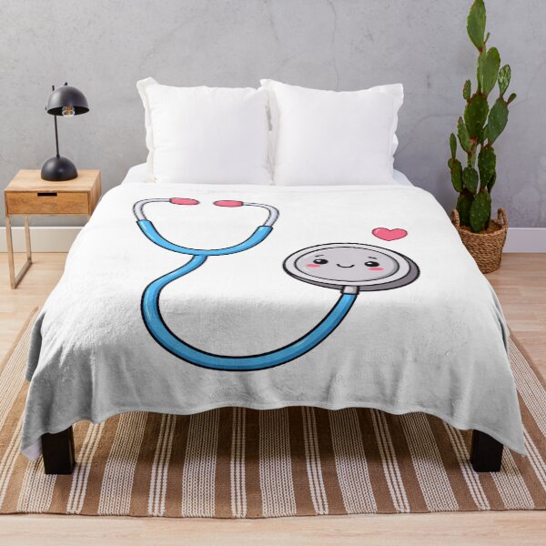 Item preview, Vitals but Make It Cute – Kawaii Stethoscope Medical Shirt designed and sold by ArtKauHD.