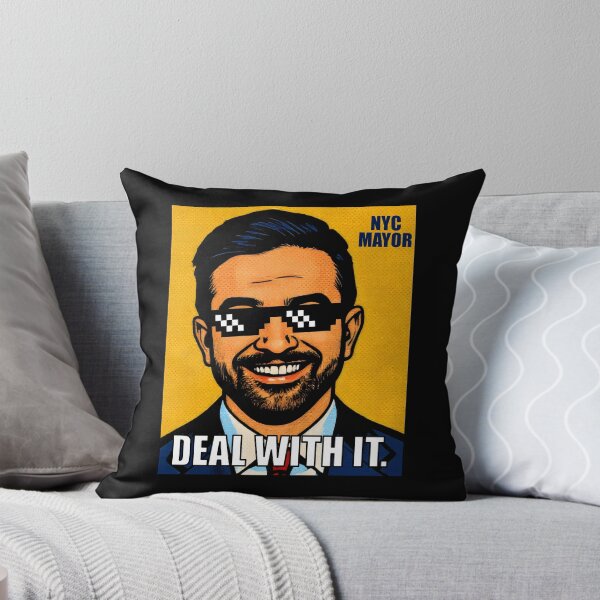 Item preview, Zohran NYC Mayor Deal With It Haters Meme designed and sold by EthosWear.