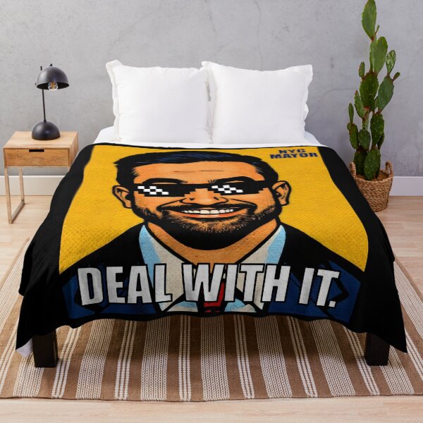 Item preview, Zohran NYC Mayor Deal With It Haters Meme designed and sold by EthosWear.