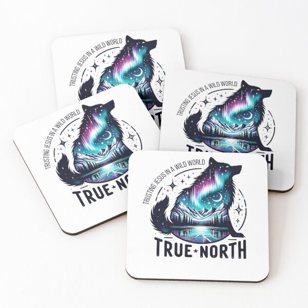Item preview, True North Trusting Christ In A Wild World VBS Wolf Lover designed and sold by jakaun.