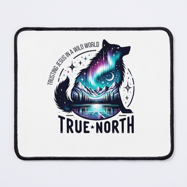 Item preview, True North Trusting Christ In A Wild World VBS Wolf Lover designed and sold by jakaun.