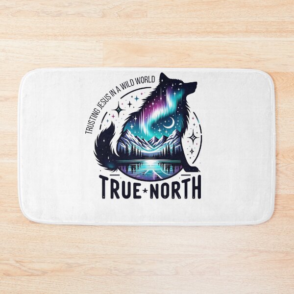 Item preview, True North Trusting Christ In A Wild World VBS Wolf Lover designed and sold by jakaun.
