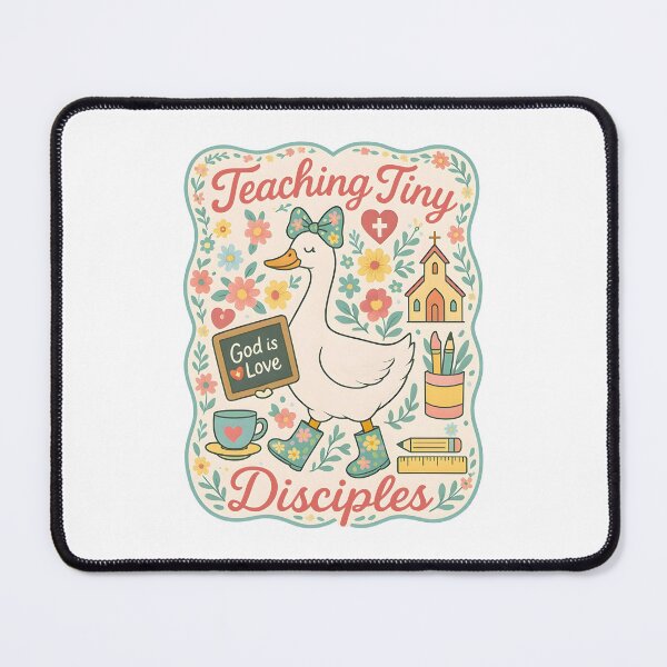 Item preview, Christian Teacher Teaching Tiny Disciples Faith Bible Verse Goose designed and sold by jakaun.