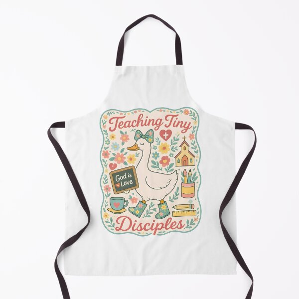 Item preview, Christian Teacher Teaching Tiny Disciples Faith Bible Verse Goose designed and sold by jakaun.