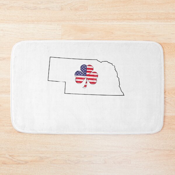 Item preview, Nebraska Irish American Shamrock designed and sold by LiviuGligoros.