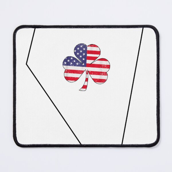 Item preview, Nevada Irish American Shamrock designed and sold by LiviuGligoros.