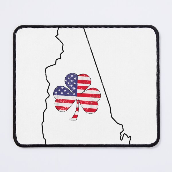 Item preview, New hampshire Irish American Shamrock designed and sold by LiviuGligoros.