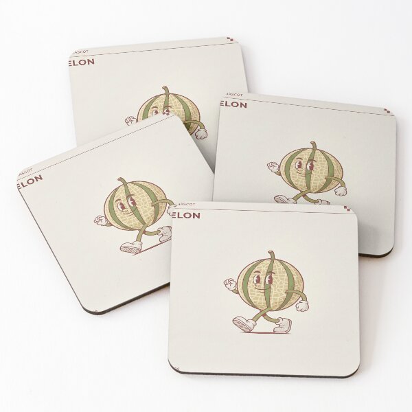 Item preview, Retro Mascot Melon designed and sold by DinsignStudio.