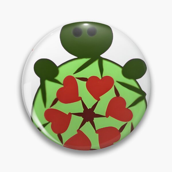 Artikelvorschau, Kawaii Schildkröte Valentinstag Kunst entworfen und verkauft von HopeAndHustle.