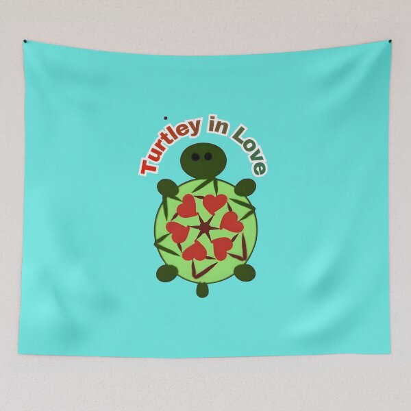 Item preview, Kawaii Turtle Valentine Art designed and sold by HopeAndHustle.