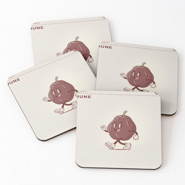 Item preview, Retro Mascot Prune designed and sold by DinsignStudio.