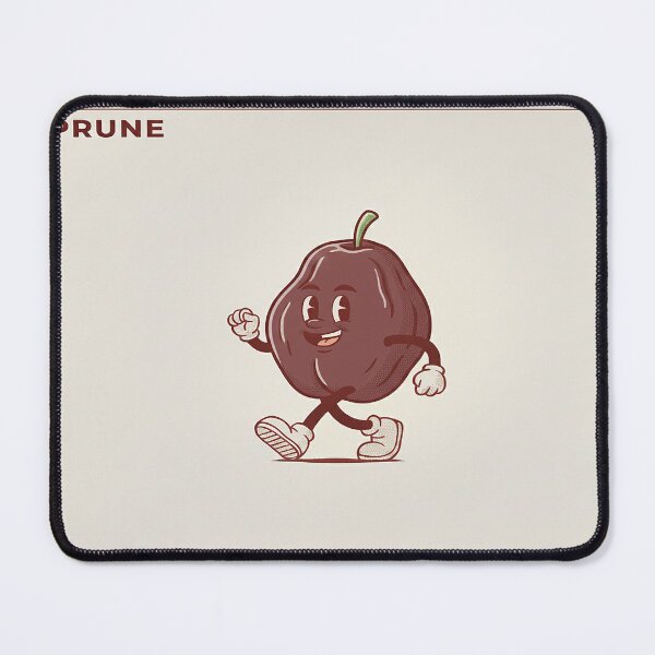 Item preview, Retro Mascot Prune designed and sold by DinsignStudio.