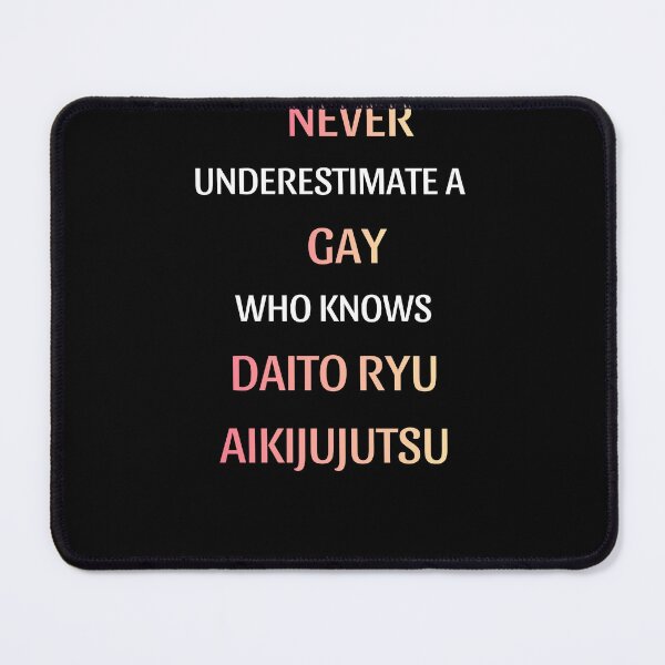 Item preview, Gay Martial Artist Daito Ryu Aikijujutsu Pride designed and sold by thurma85.