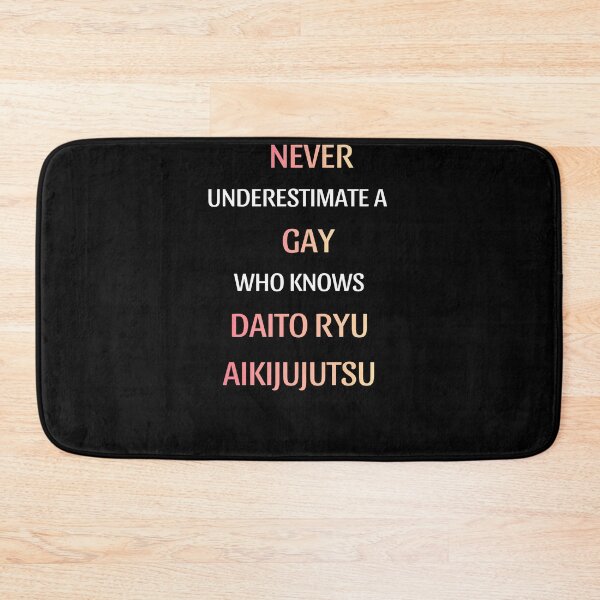 Item preview, Gay Martial Artist Daito Ryu Aikijujutsu Pride designed and sold by thurma85.