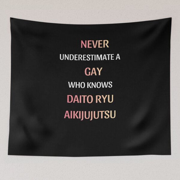 Item preview, Gay Martial Artist Daito Ryu Aikijujutsu Pride designed and sold by thurma85.