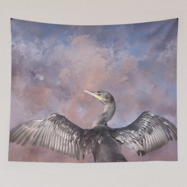 Item preview, Cormorant with Wings Spread designed and sold by Elisabeth Lucas.