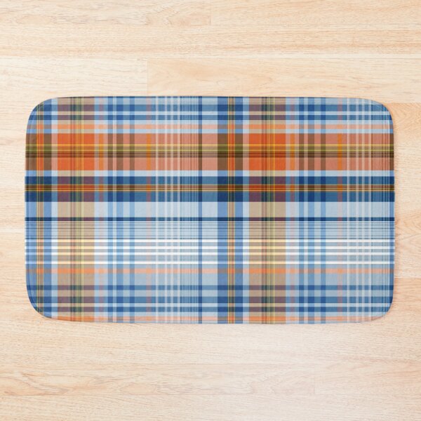 Item preview, Blue Floral Garden Plaid Seamless Repeat designed and sold by Sharon Schwalbe.